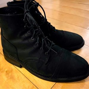 Thursday Boots matte black Captain (gently used, worn 3 times). Size 8.5 US